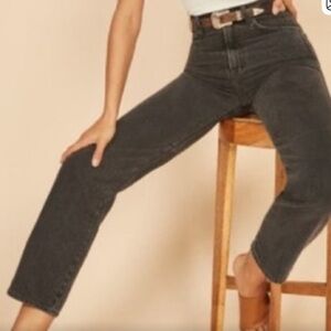 Reformation Slate Gray Jeans